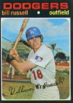 1971 Topps Baseball Cards      226     Bill Russell